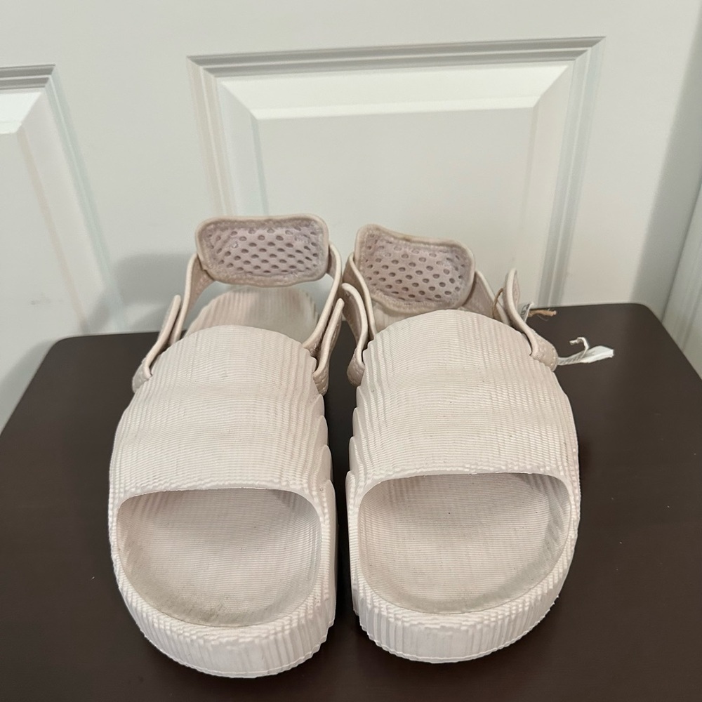 Adidas Adilette 22 XLG Slides Size 10 Shade Putty Mauve - Picture 3 of 10